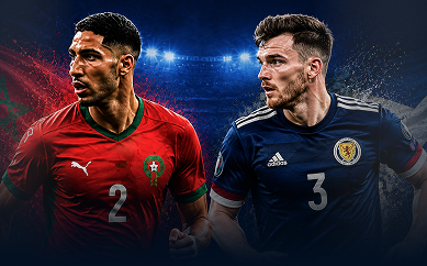 المغرب ضد اسكتلندا